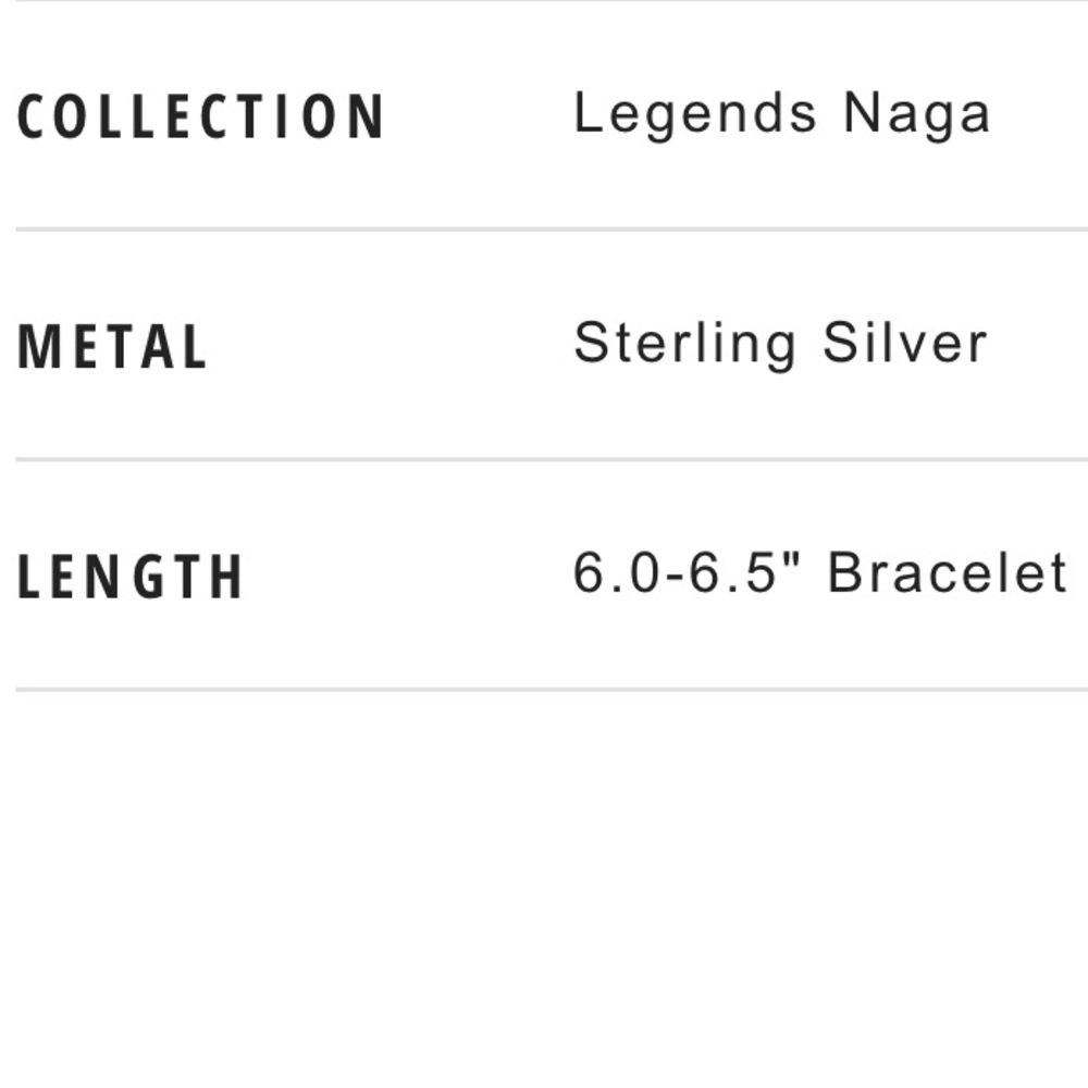 John Hardy Legends Naga collection Sterling silver size M cuff bracelet EUC! - Picture 11 of 16